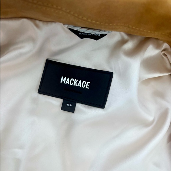 Mackage Off White Baya Leather Moto Jacket - Picture 5 of 6
